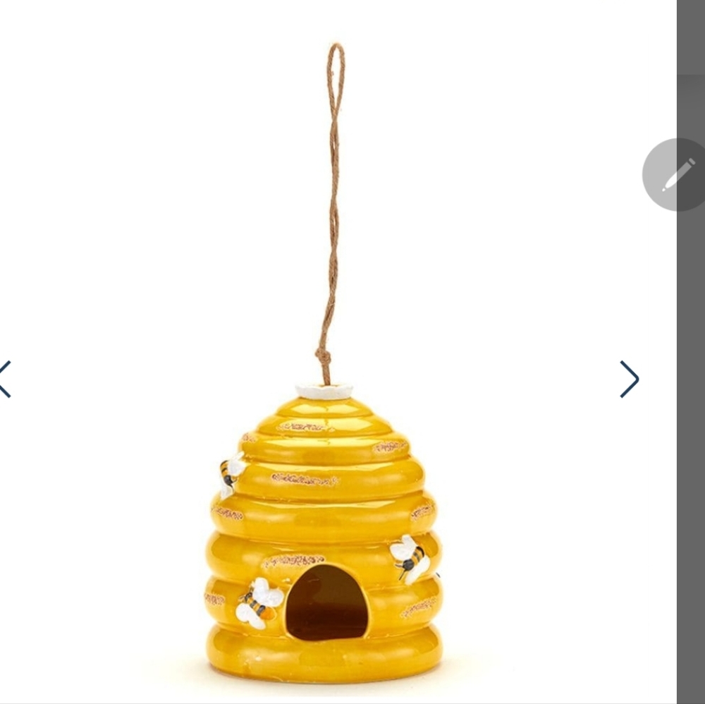 (4) Honey Bee Birdhouse